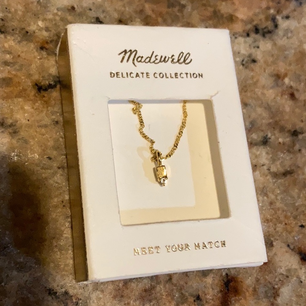 Madewell Delicate Collection necklace. NWT